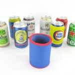 Ein Getränkekühler für 0,33L Dose Blau