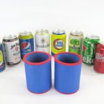 2x Getränkekühler für 0,33L Dose Blau