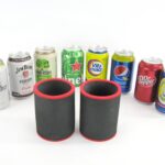 2x Getränkekühler für 0,33L Dose Schwarz
