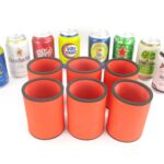 6er Set Getränkekühler für 0,33L Dose Orange