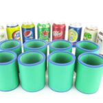 8er Set Getränkekühler für 0,33L Dose Grün
