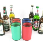 4er Set Getränkekühler für 0,33L Flasche Bunte Mischung