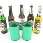 2x Getränkekühler für 0,33L Flasche Grün