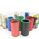 5er Set Getränkekühler für 0,5L Dosen Bunte Mischung