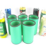 5er Set Getränkekühler für 0,5L Dosen Grün