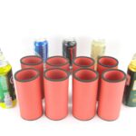 8er Set Getränkekühler für 0,5L Dosen Orange