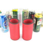 2x Getränkekühler für 0,5L Dose Rot