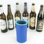 Ein Getränkekühler für 0,5L Flasche Blau