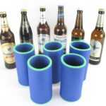 5er Set Getränkekühler für 0,5L Flasche Blau