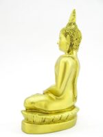 Sitzender, goldener Buddha im Dhyana Mudra – Bild 6