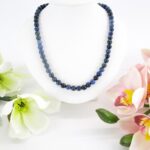 Wunderschöne Halskette aus Sodalite-Perlen