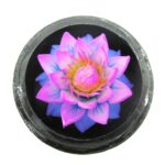 Handgeschnitzte Seifenblume in einer Kokusnuss 08 EINZELSTÜCK