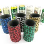 5er Set Getränkekühler für 0,5L Dosen Bunte Mischung Noppen