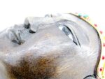 Eine wunderschöne schwarze XL Buddha Maske aus Echtholz – Bild 9