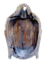 Eine wunderschöne schwarze XL Buddha Maske aus Echtholz – Bild 12