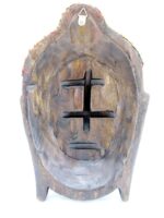 Eine wunderschöne schwarze XXL Buddha Maske aus Echtholz – Bild 6