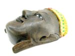 Eine wunderschöne schwarze XXL Buddha Maske aus Echtholz – Bild 8