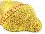 Eine wunderschöne goldene XXL Buddha Maske aus Echtholz – Bild 11
