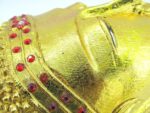 Eine wunderschöne goldene XXL Buddha Maske aus Echtholz – Bild 10