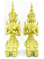 XL 2 x goldene Tempelwächter - Teppanom (Thepphanom) m&f