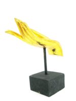 2x linke und rechte M Hand Buddha´s aus Echtholz - Sockel – Bild 5
