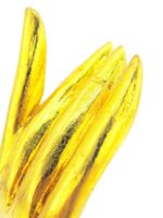 2x linke und rechte M Hand Buddha´s aus Echtholz - Sockel – Bild 11