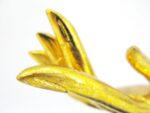 2x linke und rechte M Hand Buddha´s aus Echtholz - Sockel – Bild 21
