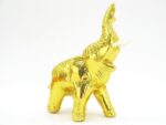 Wunderschöner kleiner handgeschnitzter Holz Elefant – Bild 4