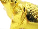 Wunderschöner kleiner handgeschnitzter Holz Elefant – Bild 11