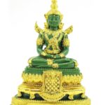 Kleiner "Smaragd-Buddha" (Phra Kaeo Morakot) Sommerzeit