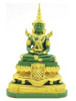 Kleiner "Smaragd-Buddha" (Phra Kaeo Morakot) Sommerzeit
