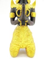 2x schwarz-goldene Tempelwächter - Teppanom - Größe Medium – Bild 16