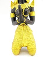 Eine schwarz-goldene Tempelwächterin - Teppanom - Medium – Bild 9