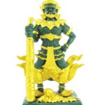 Yaksha Tempelwächter Grün Medium