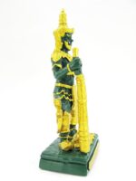 2x Yaksha Tempelwächter Rot und Grün Medium – Bild 5