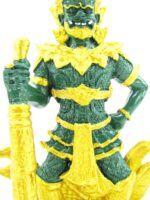 2x Yaksha Tempelwächter Rot und Grün Medium – Bild 18