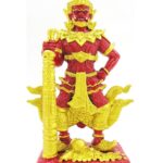 Yaksha Tempelwächter Rot Medium