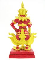 Yaksha Tempelwächter Rot Medium – Bild 5