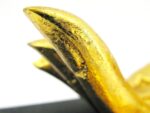 Eine goldene linke XL Hand Buddha´s aus Echtholz – Bild 12