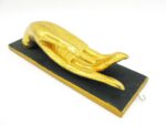 Eine goldene rechte XL Hand Buddha´s aus Echtholz – Bild 8