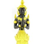 XL Schwarz-goldene Tempelwächterin - Teppanom (Thepphanom)