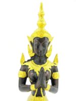 XL Schwarz-goldene Tempelwächterin - Teppanom (Thepphanom) – Bild 8