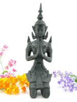 XL 2 x schwarze Tempelwächter - Teppanom (Thepphanom) m&f – Bild 3