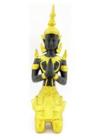 XL Schwarz-goldener Tempelwächter - Teppanom (Thepphanom)