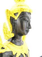 XL 2x schwarz-goldene Tempelwächter - Teppanom - m&f – Bild 20