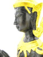 XL 2x schwarz-goldene Tempelwächter - Teppanom - m&f – Bild 21