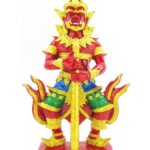 XL Yaksha - Tempelwächter Rot