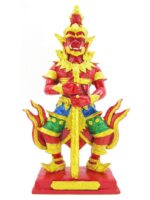 XL Yaksha - Tempelwächter Rot