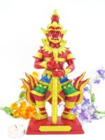 XL Yaksha - Tempelwächter Rot – Bild 2