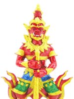 XL Yaksha - Tempelwächter Rot – Bild 7